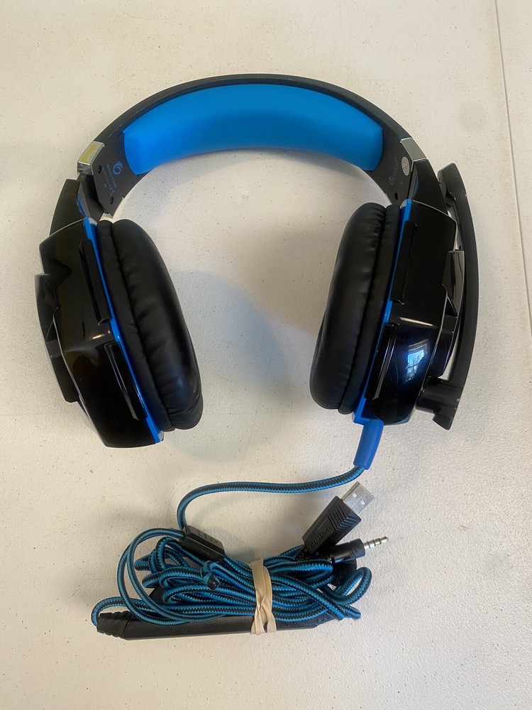 Version TECHG2000 Gaming Headset For PS5 PS4 Xbox One Controller, Bass Surround