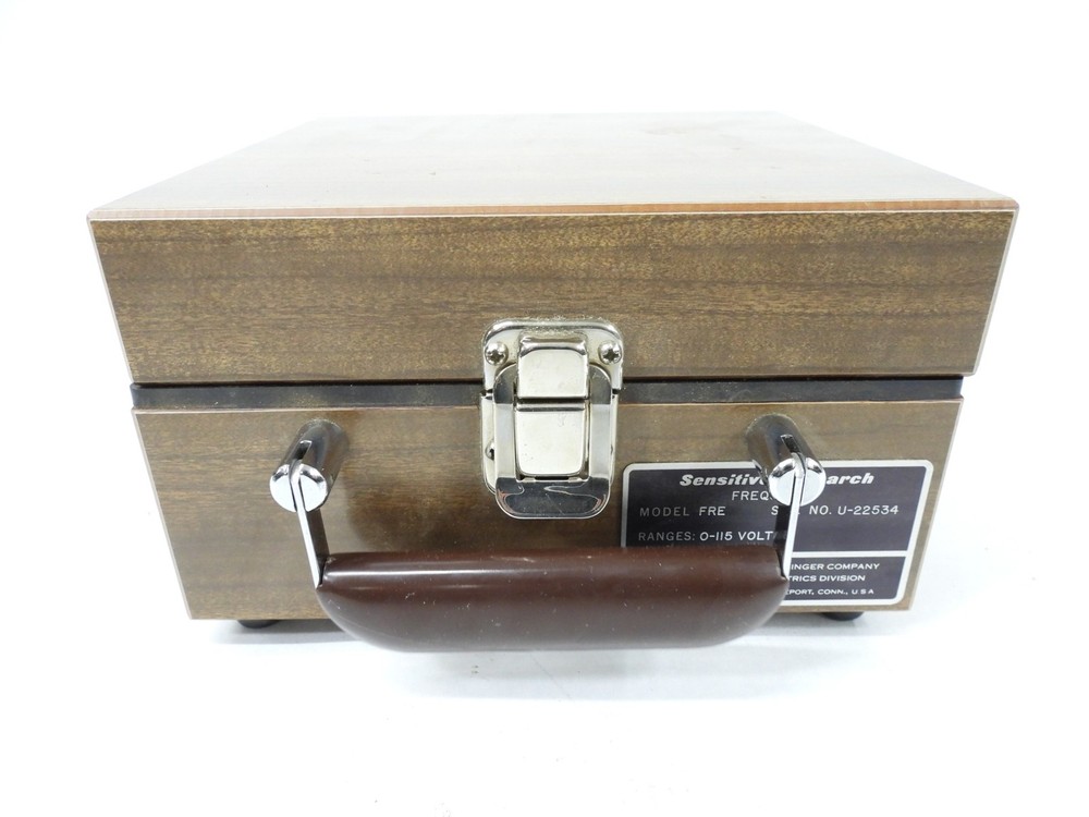 Sensitive Research Model FRE Frequency Meter (great condition)