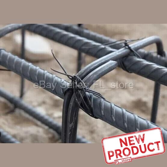Rebar Bailing Steel Tie Wire Roll 16 Gauge 96 Feet Coil USA Made Bare Wires NEW
