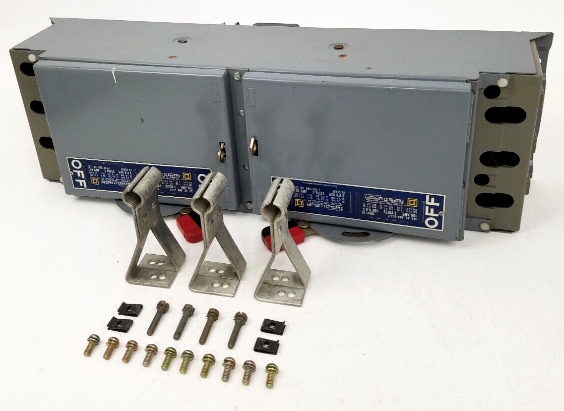 QMB-363-T Square D 100 Amp Switch + Mounting Hardware *NEXT DAY OPTION*
