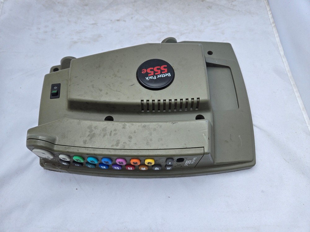 Better Pack 555e Keypad Assembly w/ Cover (UNTESTED, DISCOLORED, MISSING BUTTON)