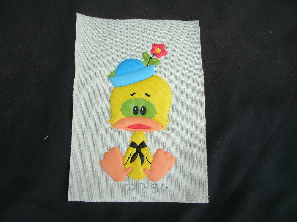 TWEETY  Applique Patch--Puffy Sample--Vtg New Unused