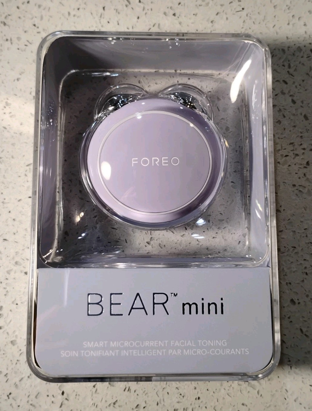 FOREO BEAR mini Smart Microcurrent Facial Toning Device Lavender