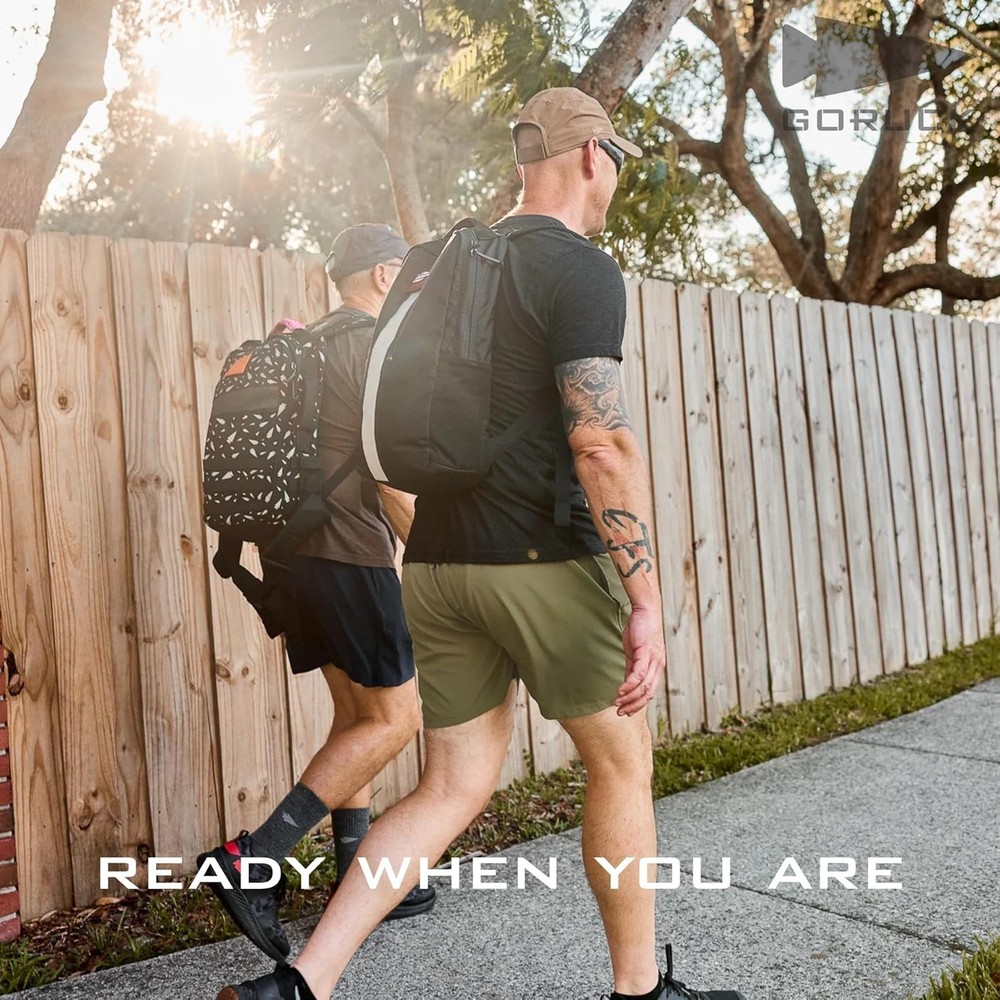 GORUCK Basic Rucker 17L Backpack, Black, Durable Rucksack & MOLLE Daypack🔥New🔥