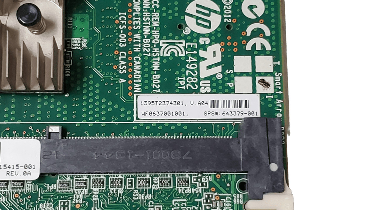 HP P822 Smart Array SAS Raid Controller w/ 2GB Cache 615415-001 643379-001