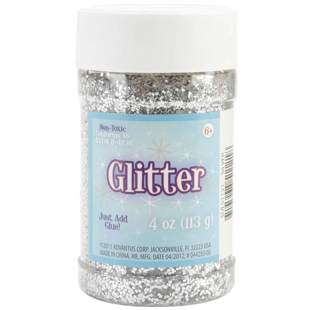 Glitter 4oz Silver