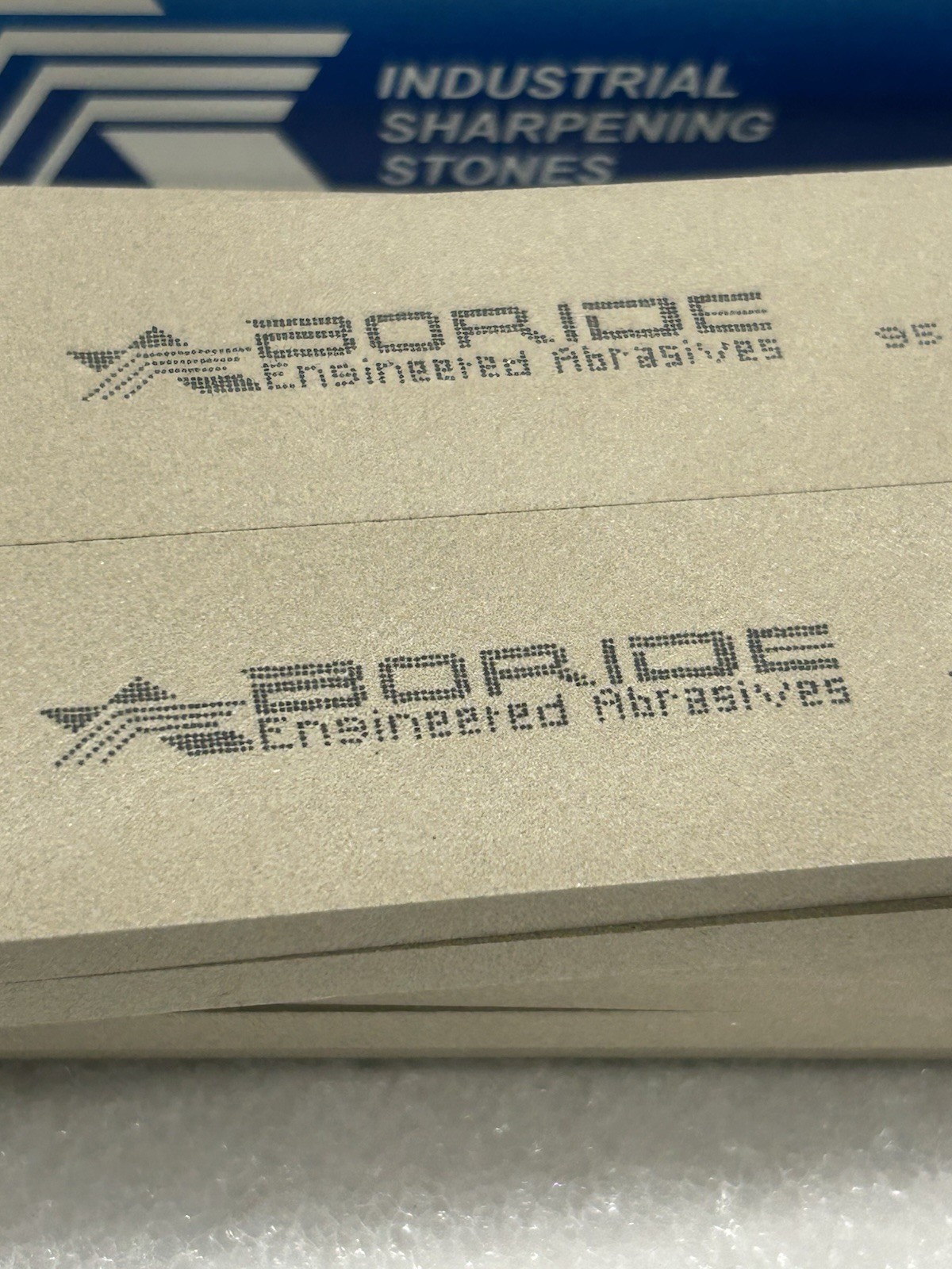 12 Boride Polishing Sharpening Stones. 1/4” X 1” X 6” 320 Grit