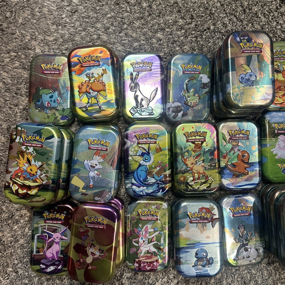 Pokemon TCG Mini Tin *EMPTY* Multiple Available