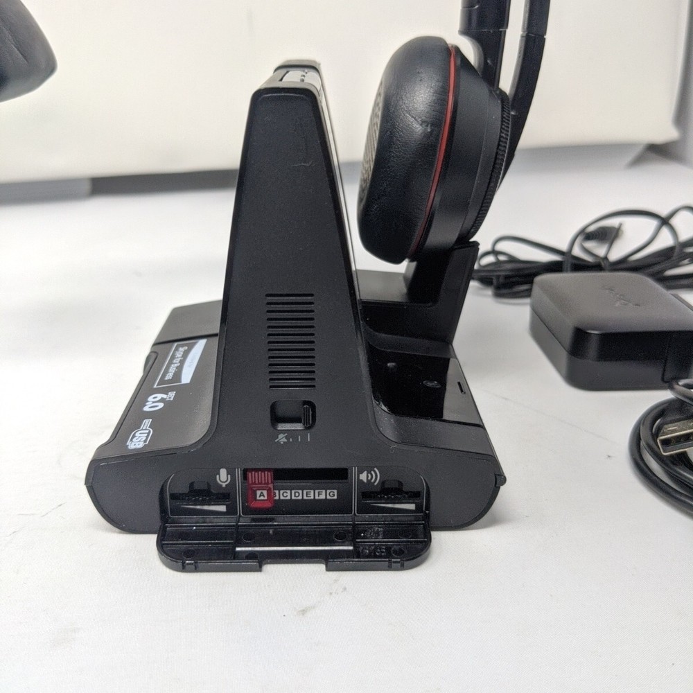 Plantronics Poly W8200B Wireless Bluetooth Charger base & W8220T Headset Tested