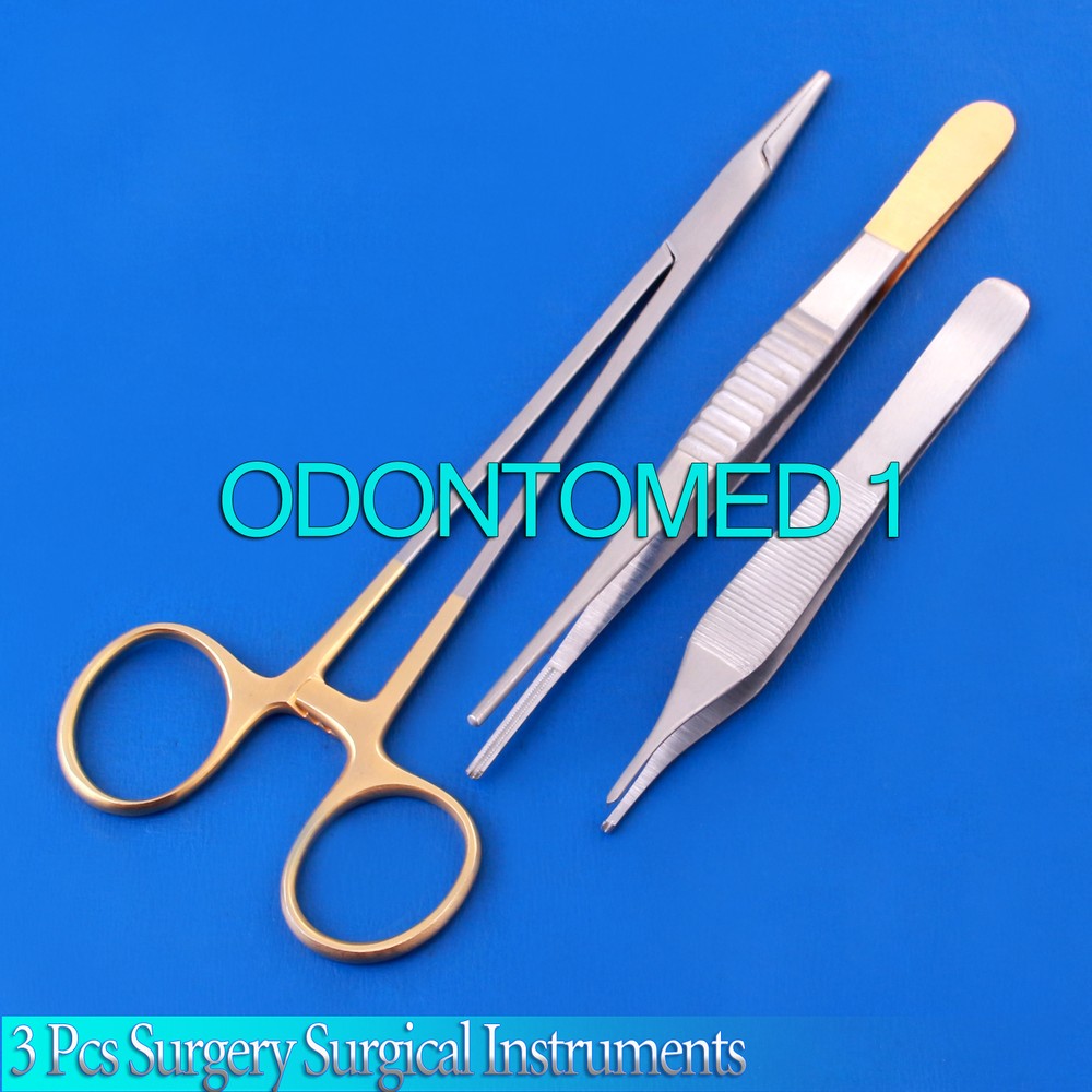 3 Pcs Surgery Surgical Instruments Set DS-661