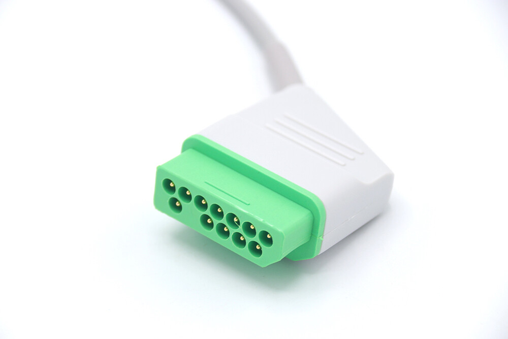 Nihon Kohden ECG Cable 3 Leads Snap Compatible - Same Day Shipping
