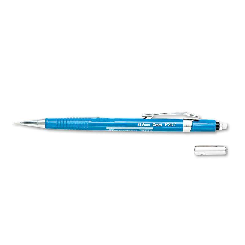 Pentel Sharp Mechanical Drafting Pencil, 0.7 mm, Blue Barrel