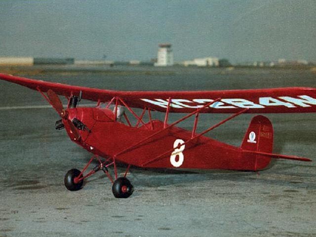 American Eagle Eaglet FF 48" Wingspan RC Model Airplane Printed Plans &Templates