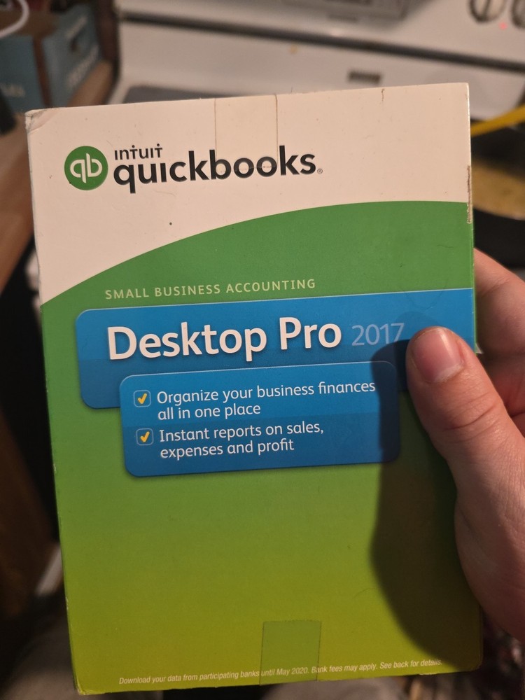 Intuit QuickBooks Desktop Pro 2019 Software Sealed