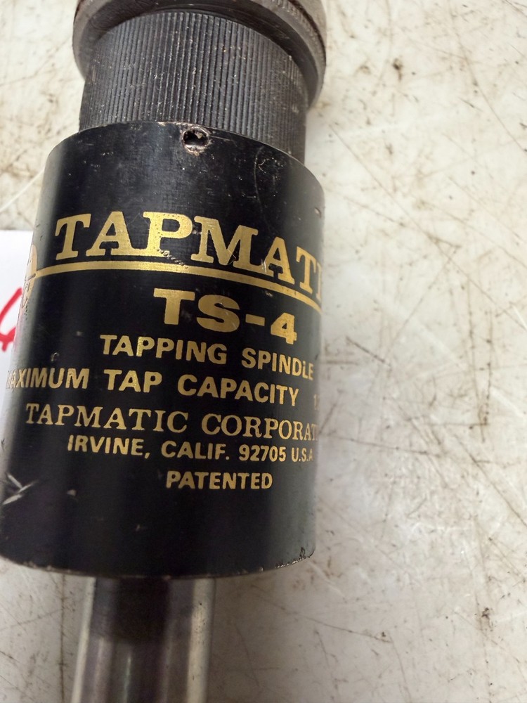 Tapmatic tapping head ts-4, Inv 48286