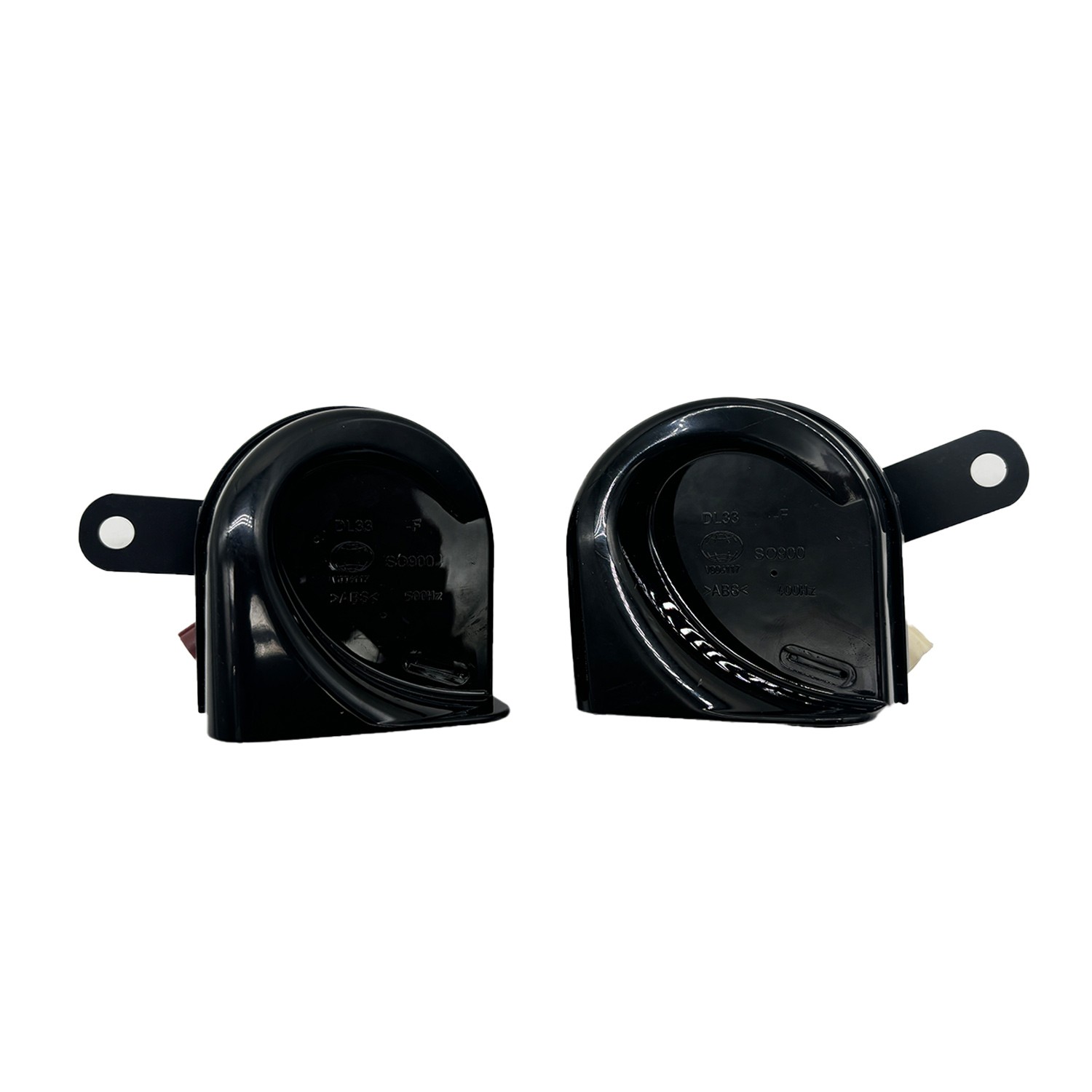 400Hz-500Hz High Low Tone Snail Horns 12V Pair For Honda Insight Acura TSX RL