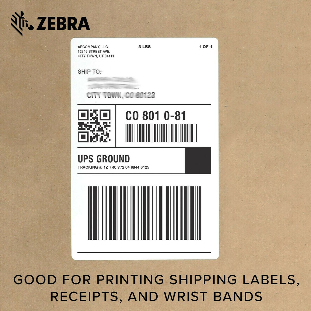 Zebra GX420d Thermal Barcode USB Shipping Label Printer UPS USPS FedEX