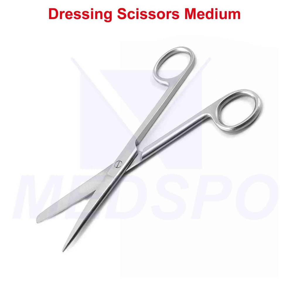 Medical Nurses First Aid Dressing Scissors Medium Surgical Operating Shears CE