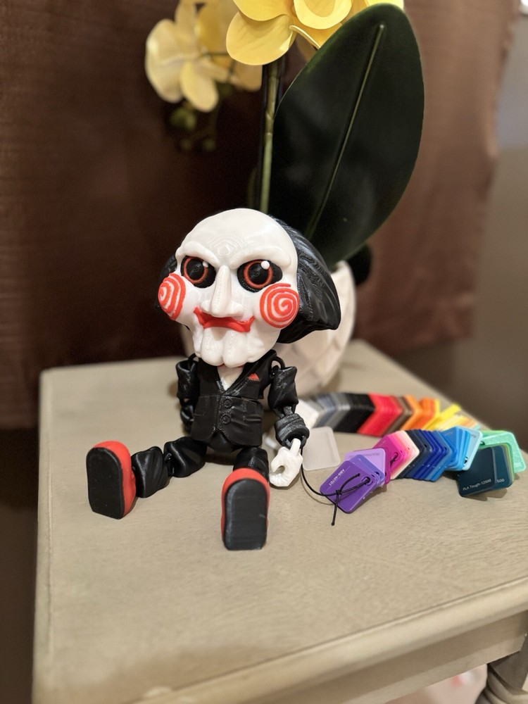 Poseable Billy The Puppet Jigsaw Figurine