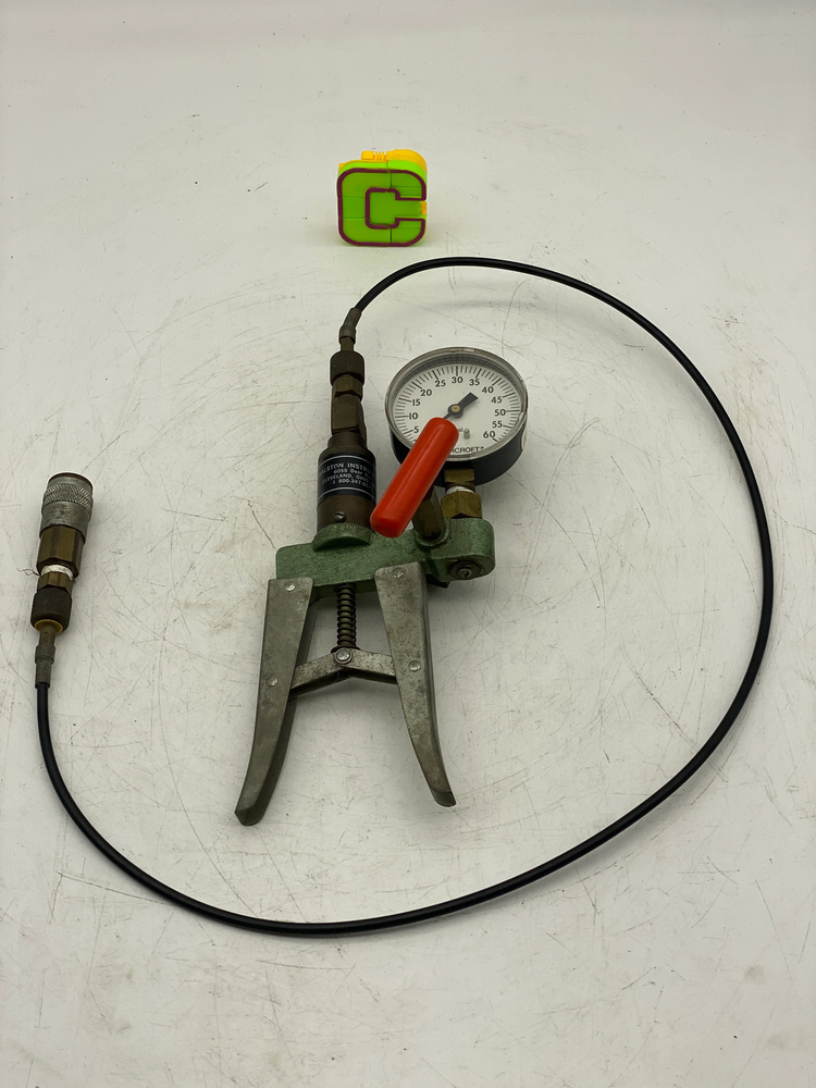 Ralston Instruments Hand Pump, 0-60 PSI (Used)