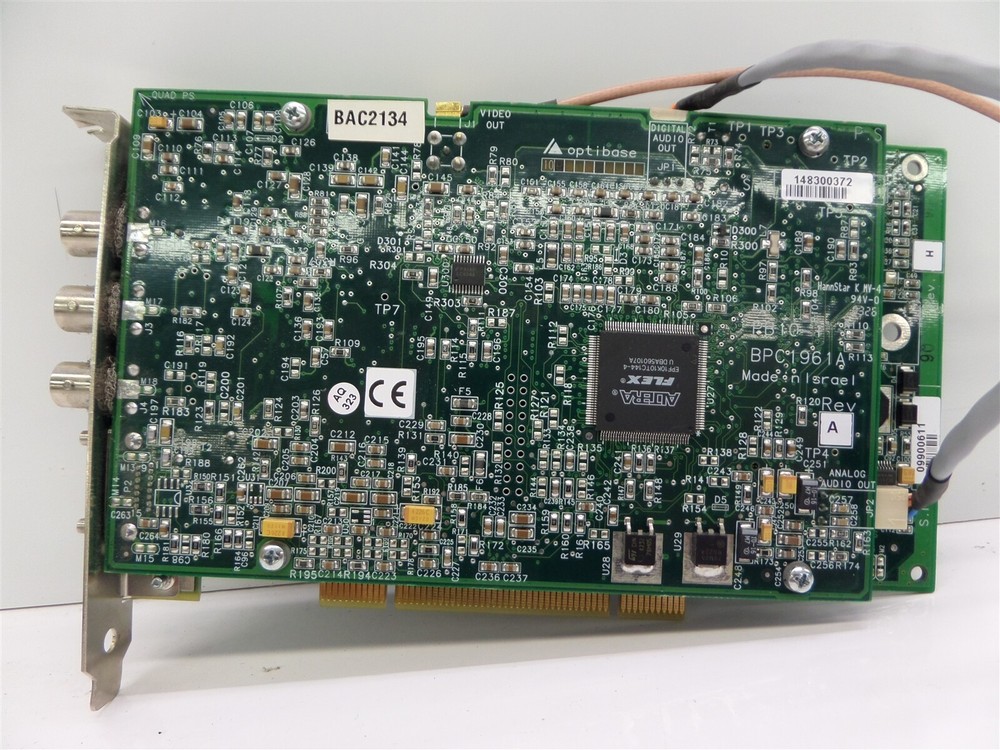 Optibase BPC1893A Video Capture Card with BPC1886A Output Module