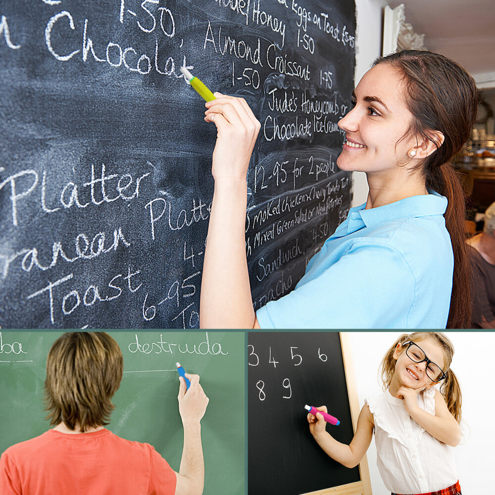 Chalk Holders for Chalkboard - 10Pcs Pack for Easy Storage
