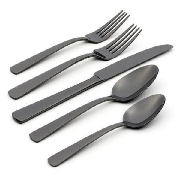 Oneida Aptitude Midnight 20 Pc Set Service For 4