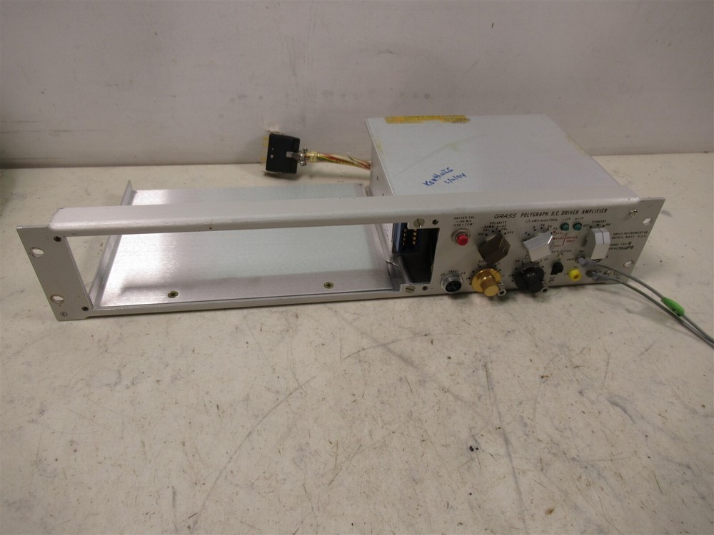 GRASS Polygraph D.C. Driver Amplifier 7DAG Rackmount Vintage Laboratory Device