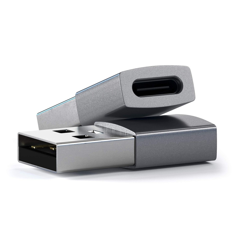 Satechi USB-A to USB-C Adapter, High-Speed USB Adapter Space Gray