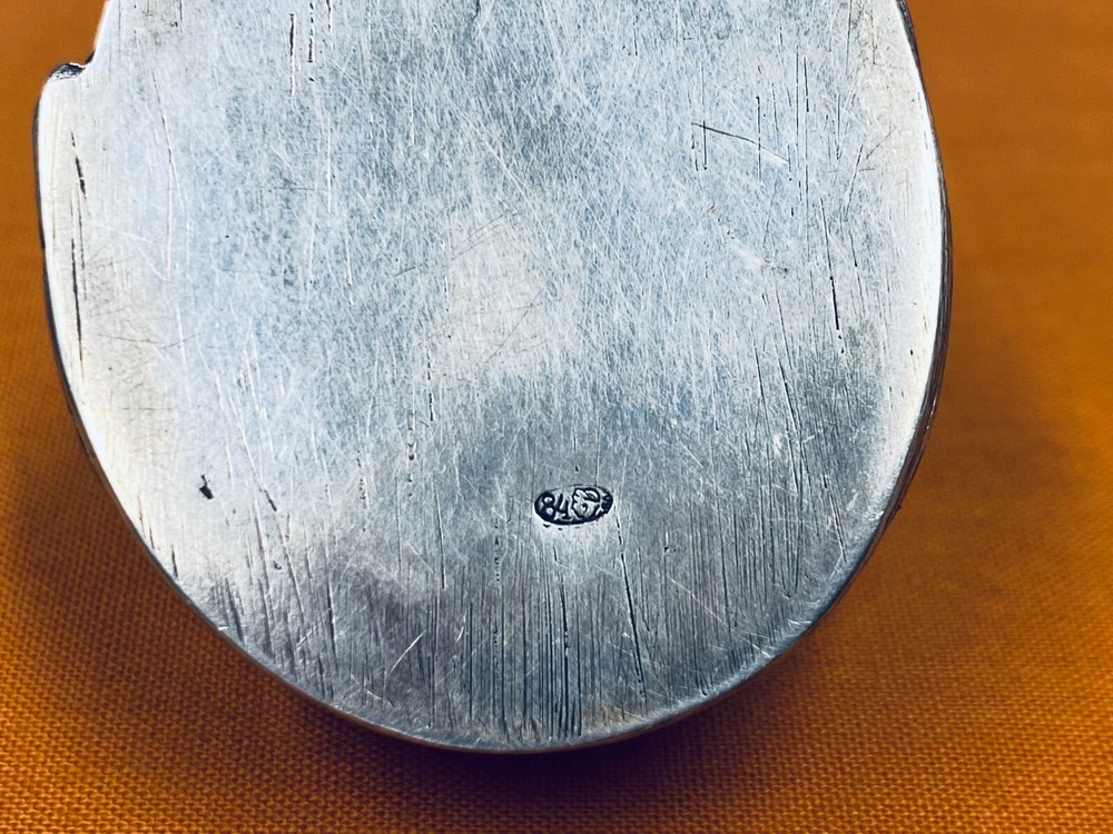 Russian Soviet Silver Snuff/Pill Box