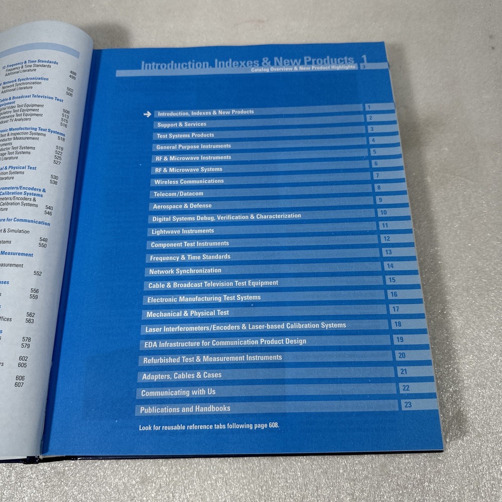 Agilent Technologies Test & Measurement Catalog 2000