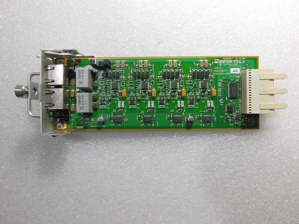 MITEL INTER-TEL LSM-4 580.2304 4 PORT LOOP START CO LINE MODULE FXO