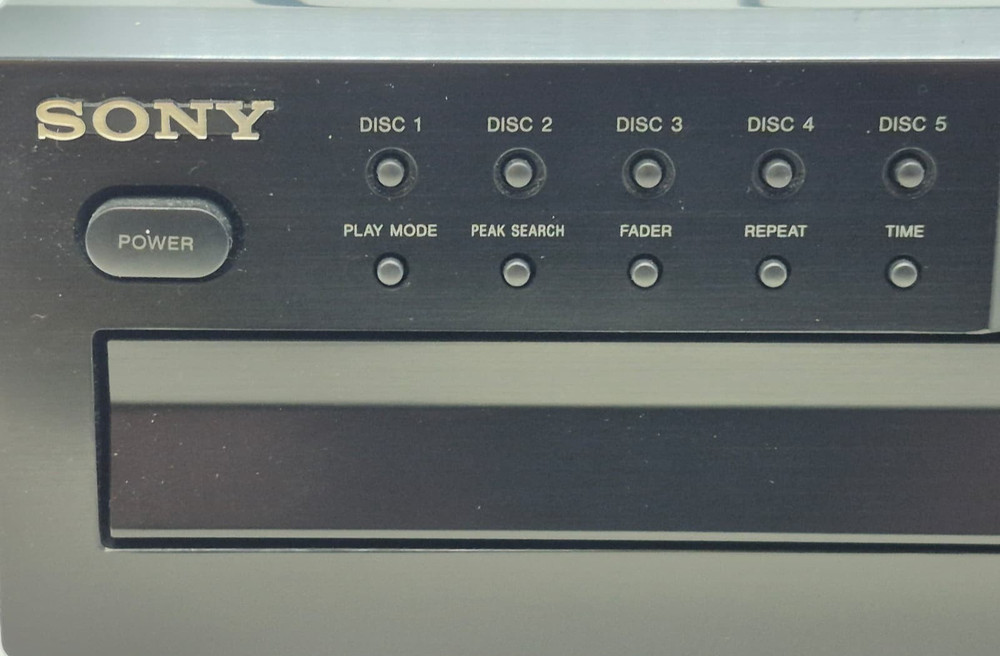Sony CDP-CE375 Compact Disc CD Player 5 Disc Carousel Changer - CD Player Only