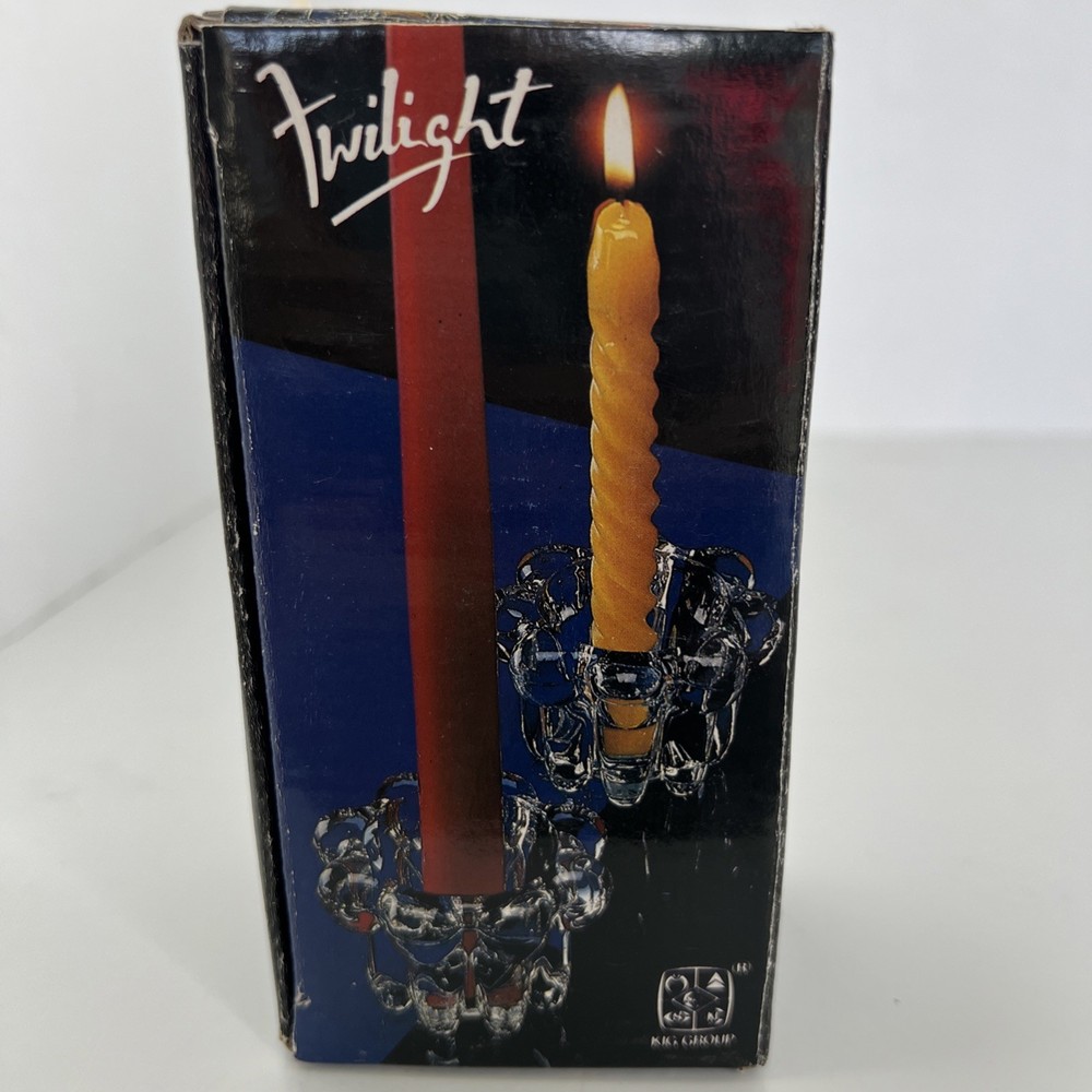 Bourgeoire Twilight Candle Holders Pair In Original Box