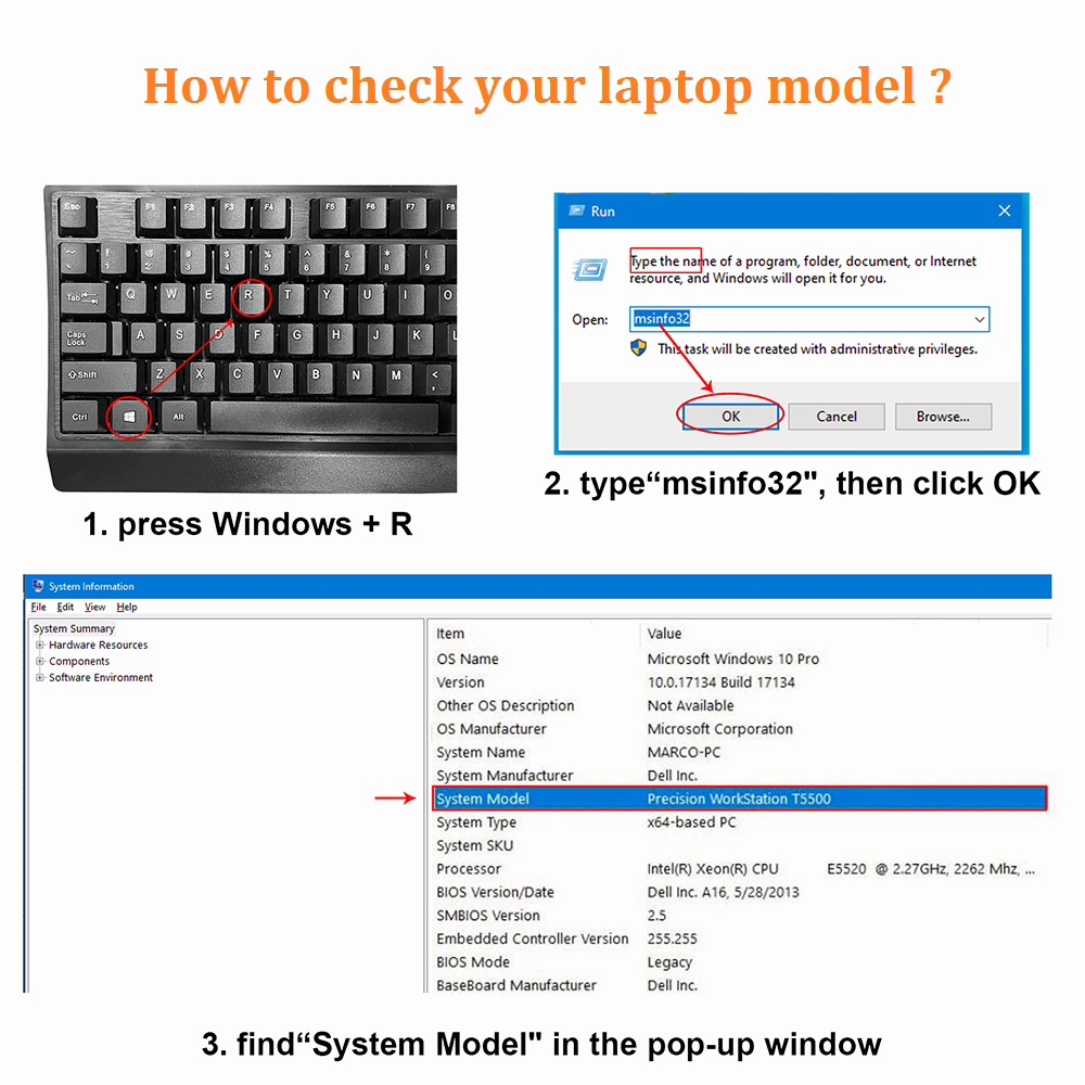 XCMRD Battery For Dell Inspiron 15 3000 Series 3531 3537 3541 3542 3543 40Wh New