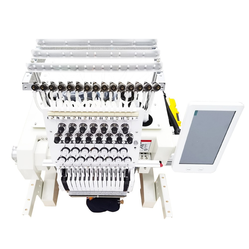 110V-220V Automatic Commercial Embroidery Machine Single Head 15 Needle