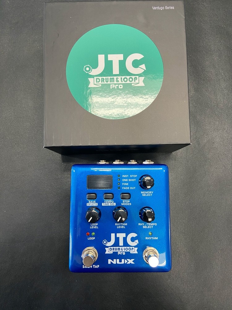 NUX NDL-5 JTC Drum & Loop Pro Pedal Drum Machine New!