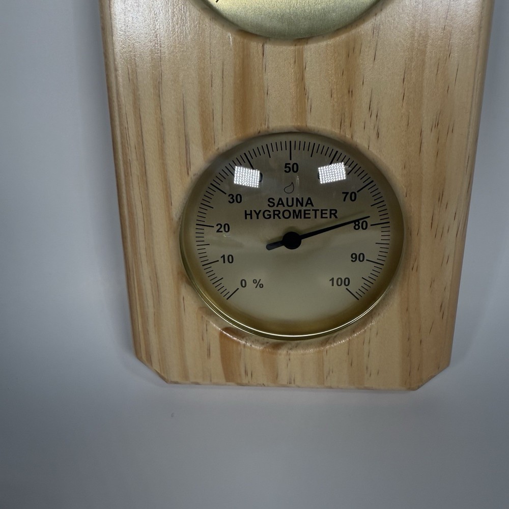 Sauna Thermometer/Hygrometer - Vertical