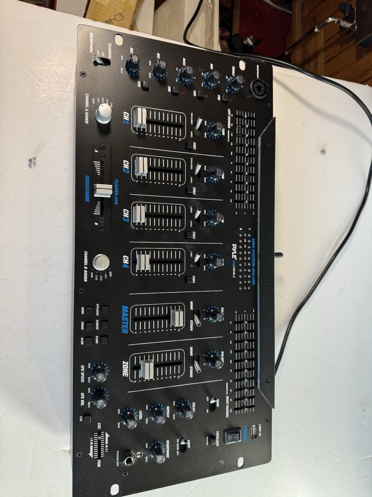 Pyle PYD1964B5 6-Channel Bluetooth DJ Mixer System