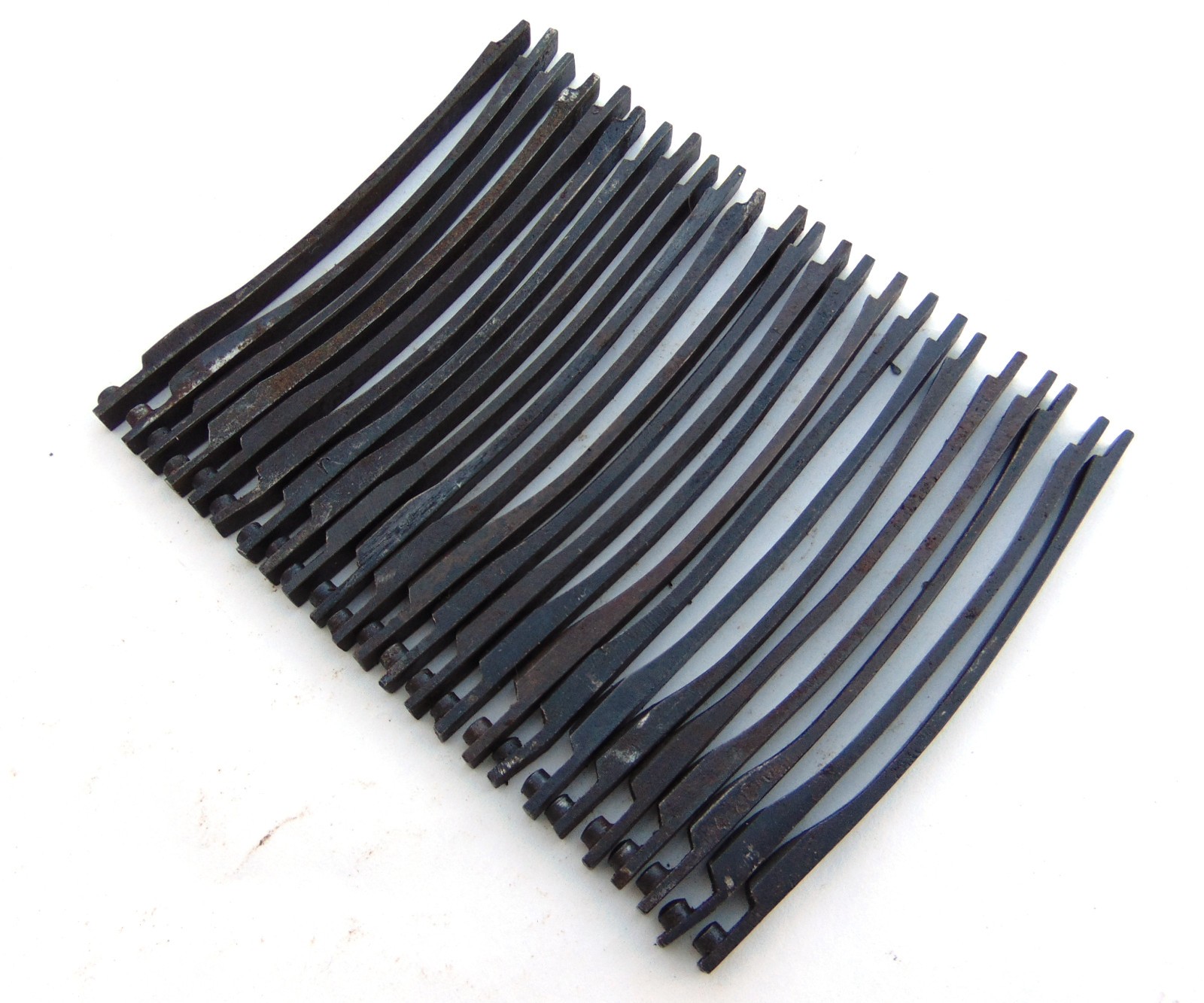 WW2 German 98 Mauser rifle stock Middle band Milled Spring Band. No serial.Orig.