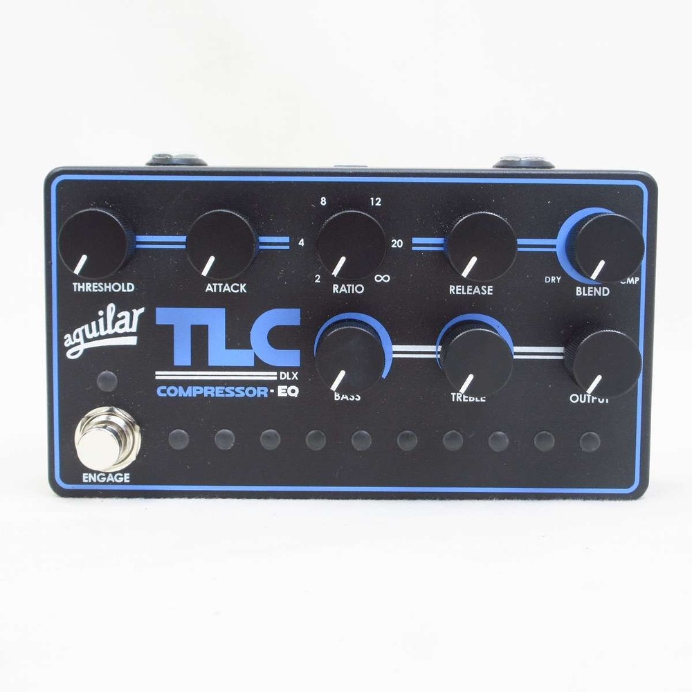 Aguilar TLC Compressor EQ DLX Bass Compressor Advanced DSP Used