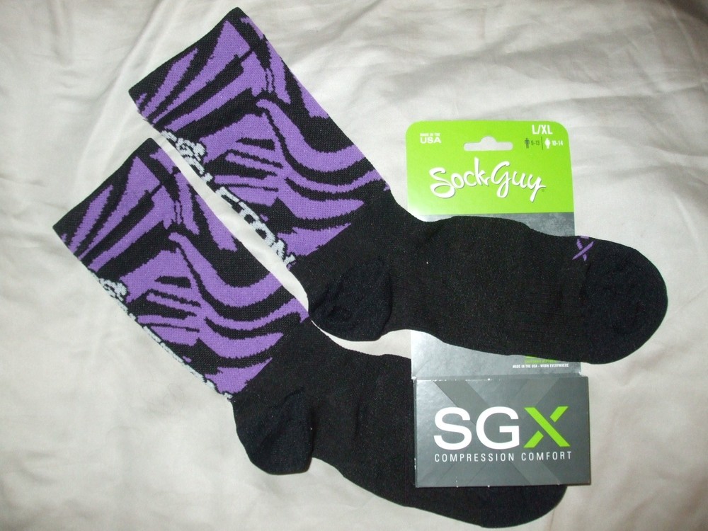 Sock Guy SGX Compression Comfort Socks, 6"