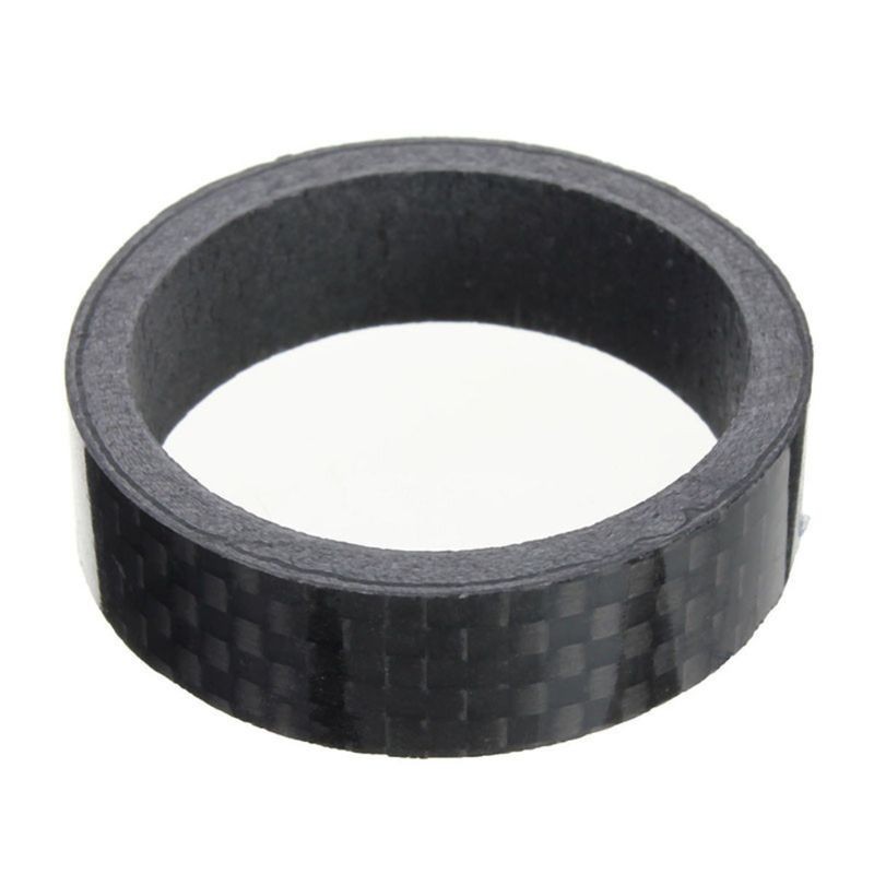 5Pcs Carbon Fiber Headset Spacers Set Threadless Front Stem Fork