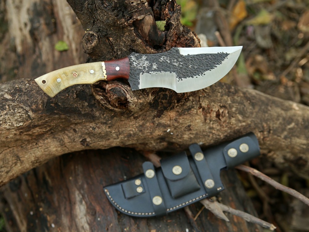Custom Handmade D2 Steel Tracker Knife