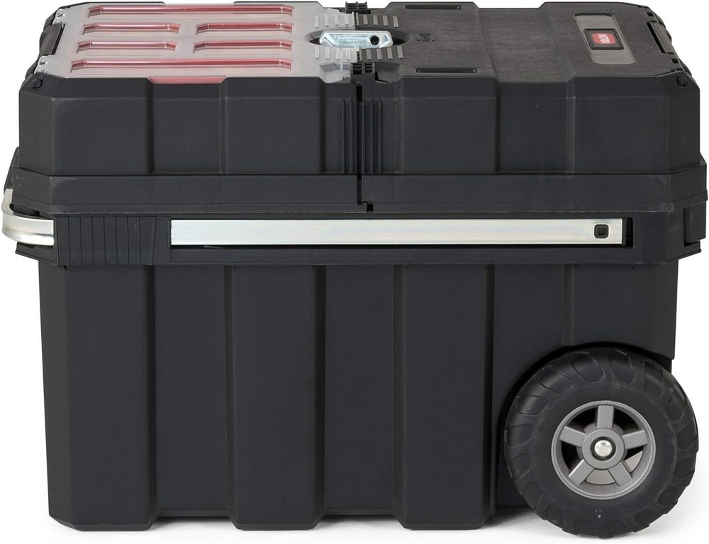 Resin Rolling Tool Box Organizer Storage Chest w/Locking System Removable Bins