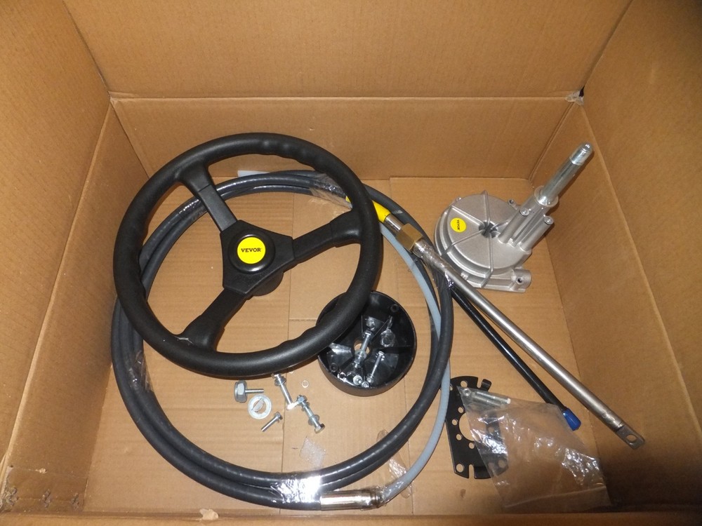 Universal Rotary Steering system 13 feet. Sailboat hardware.