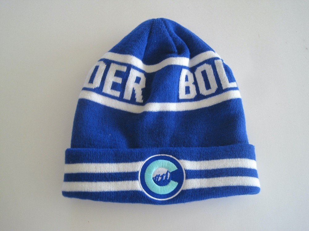 Colder Boulder Colorado Blue Snow Hat