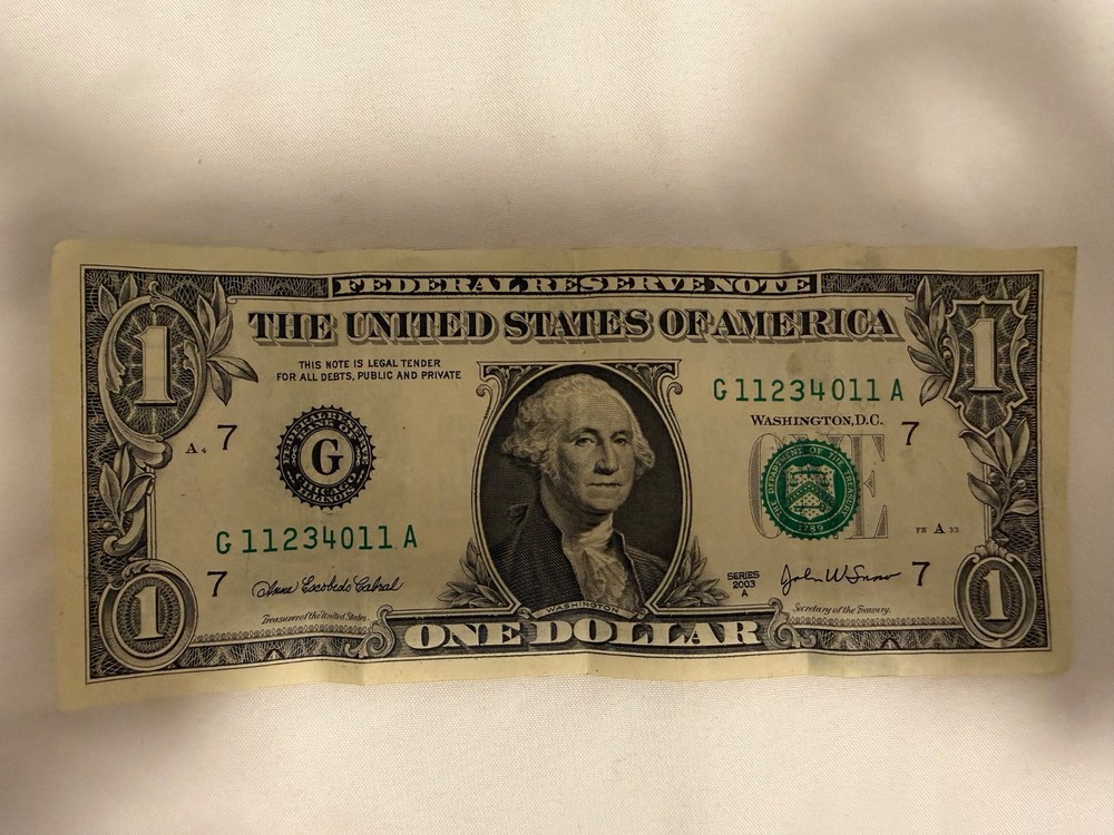 1 Dollar Bill 2003