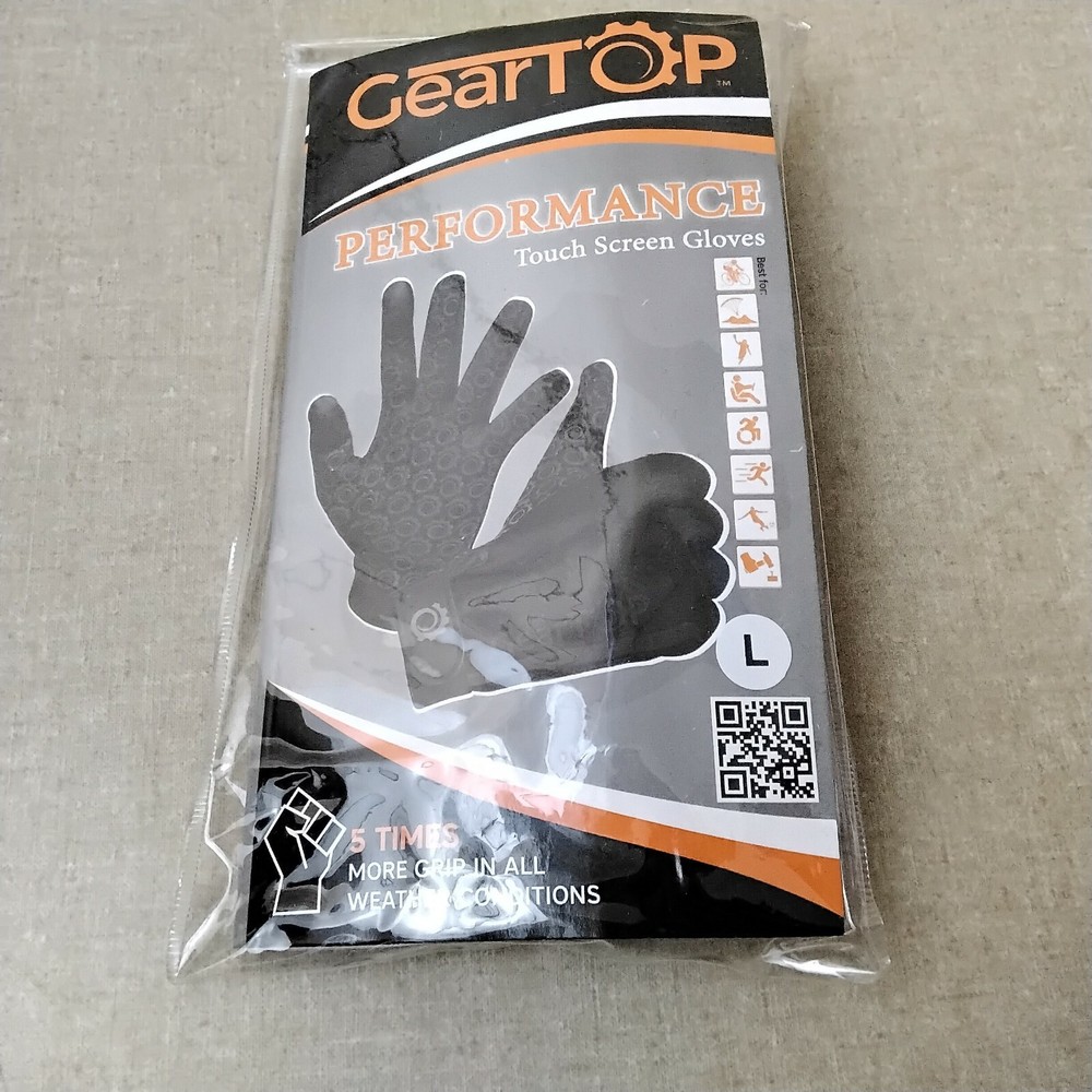 Geartop Touch Screen Gloves Large