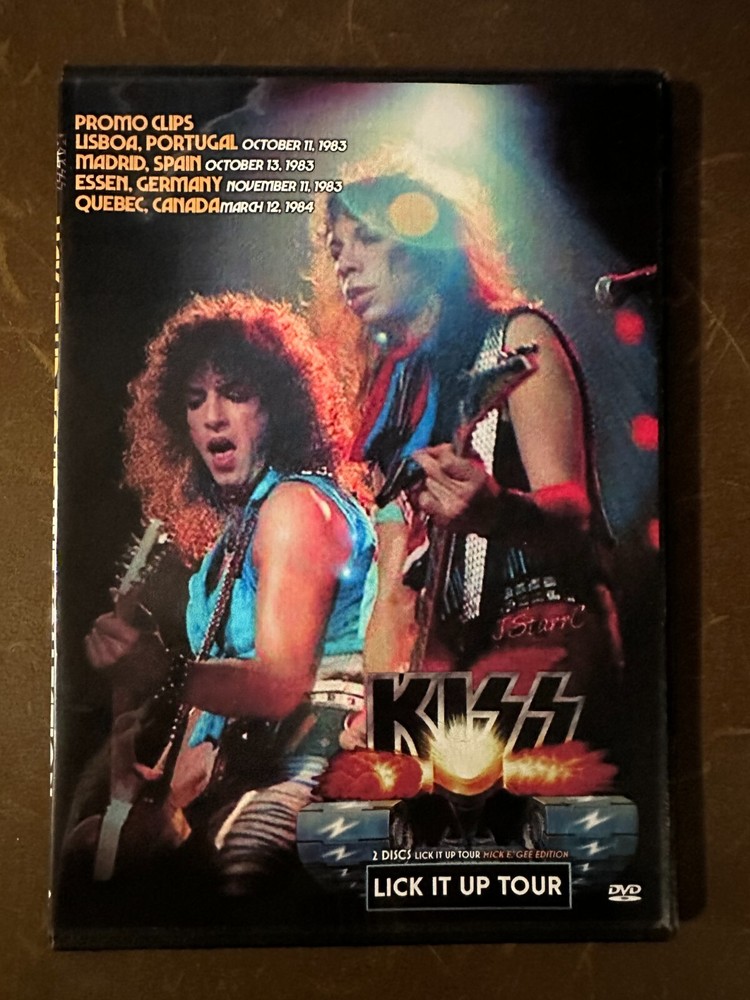KISS - Lick It Up Live Collection 1983 Enhanced Edition Vinnie Vincent